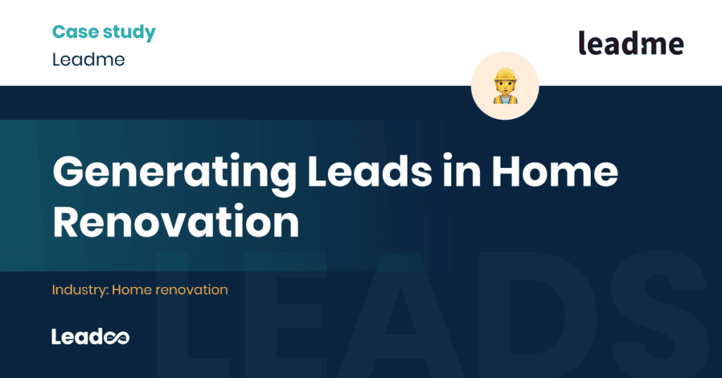 Generating Leads in Home Renovation