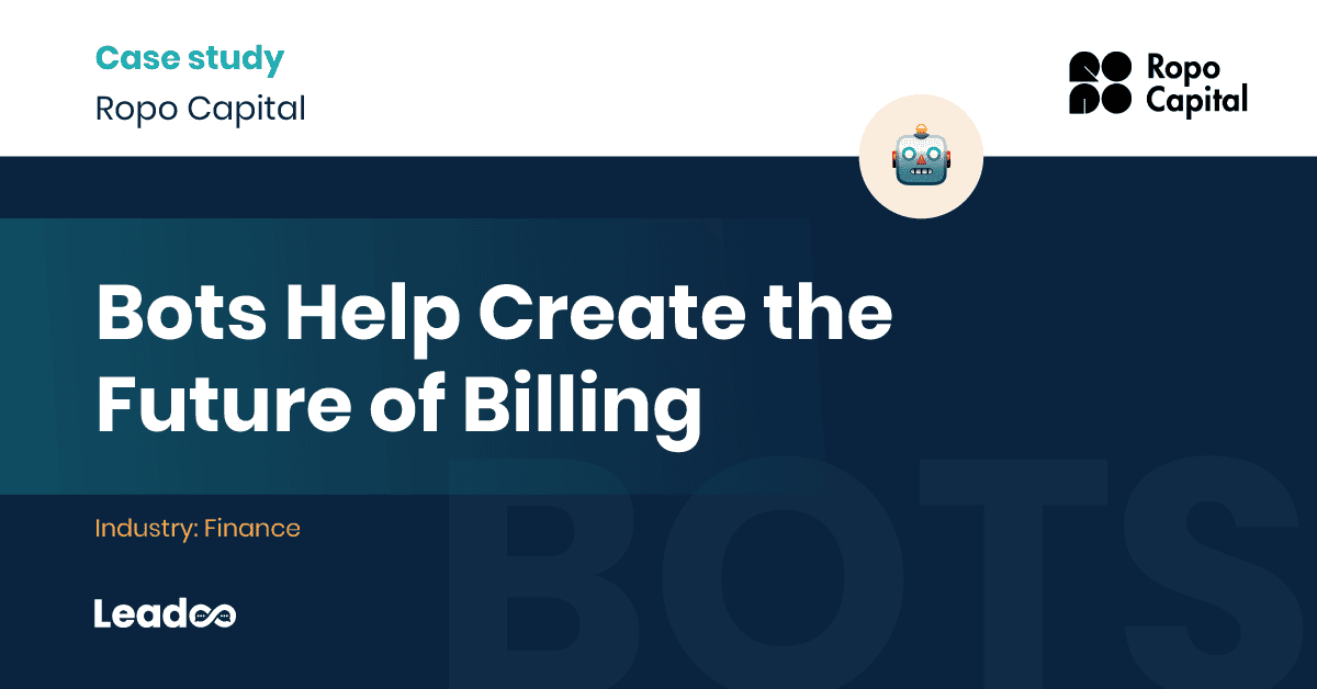 Bots Help Create the Future of Billing