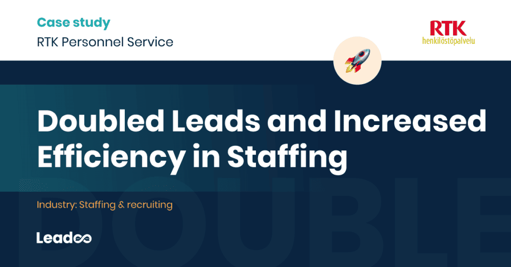 Rtk Doubled Leads And Increased Efficiency In Staffing