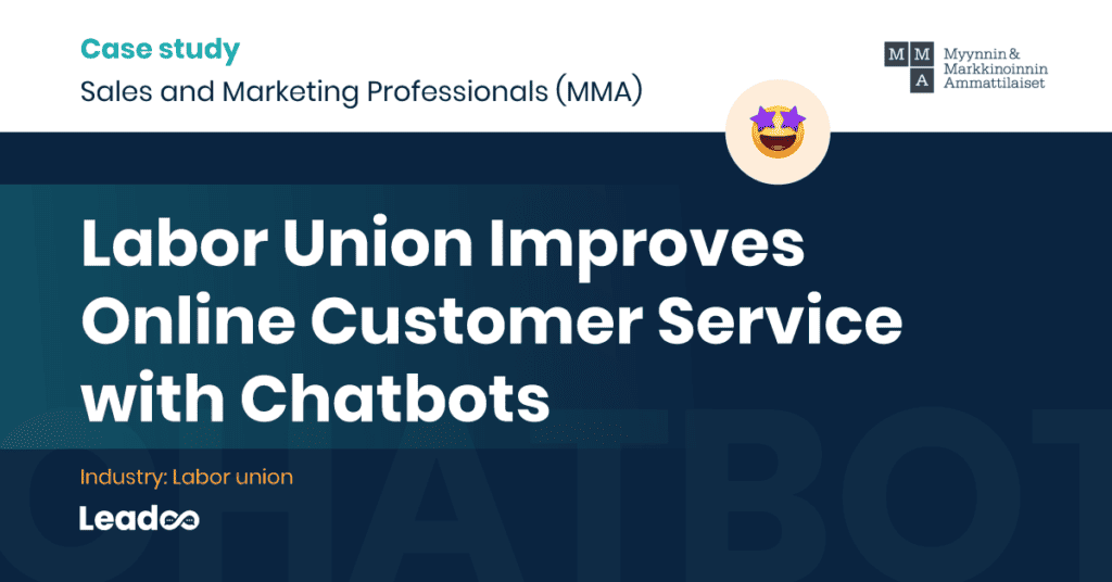 Labor Union Improves Online Customer Service with Chatbots