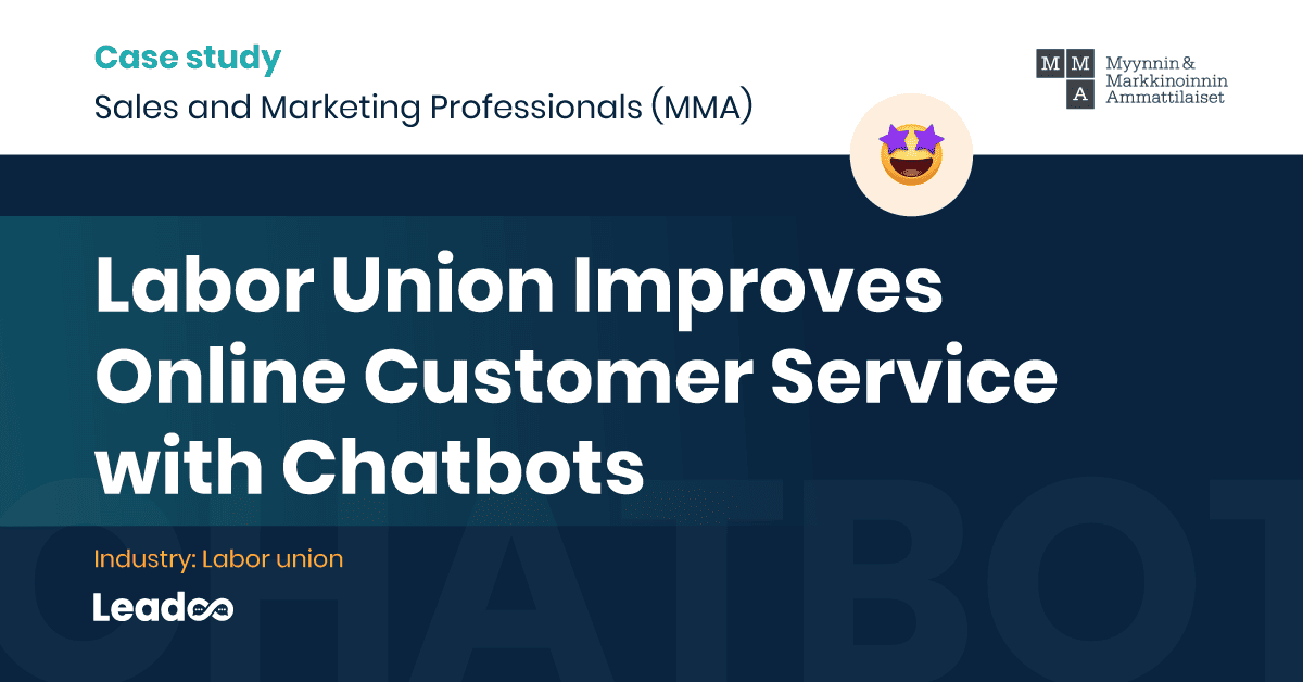 Labor Union Improves Online Customer Service with Chatbots