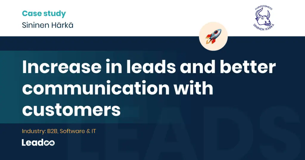 Instant increase in leads and better communication with customers