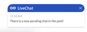 new pending livechat how to use leadoo live chat How to start chatting in Leadoo Live Chat?