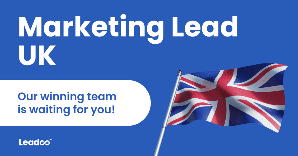 Lead marketing conversion Marketing Lead, UK