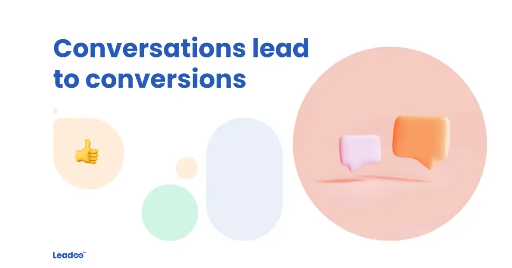 Option 03 conversation conversions Conversations lead to conversions