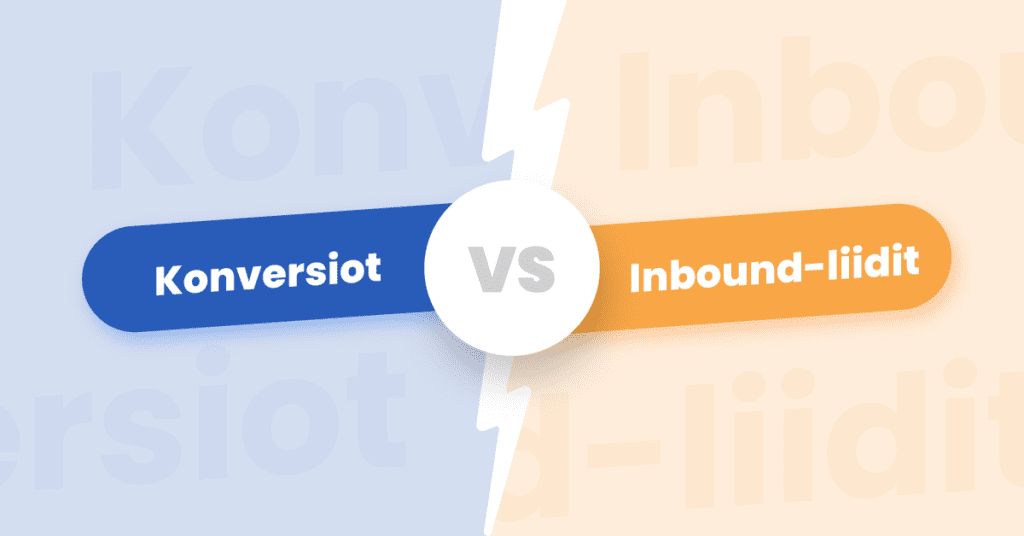 conversion vs inbound featured verkkosivuliikenne Verkkosivuliikenne – kuinka paljon on tarpeeksi?
