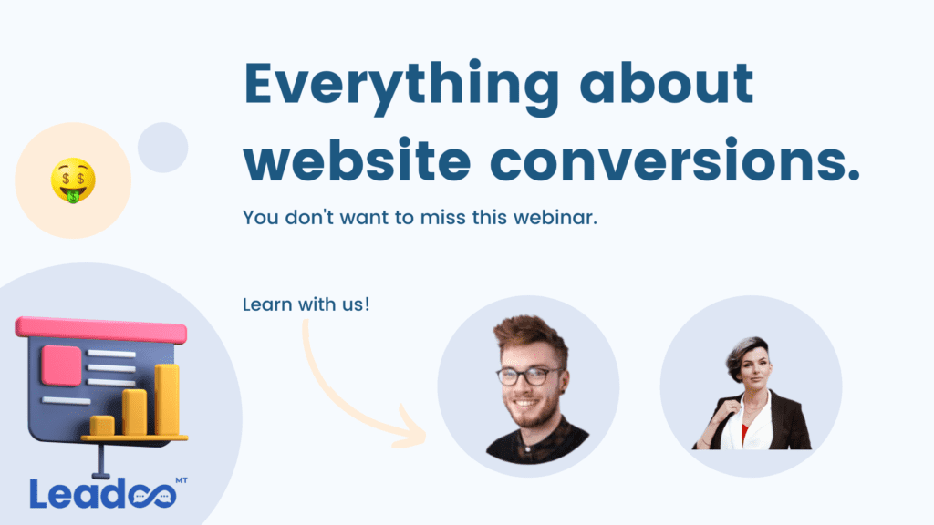 1 3 All about website conversions!