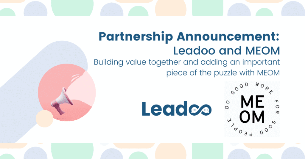 MEOM Leadoo Partnerships Partnership Blog Image
