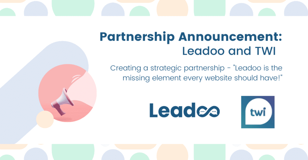 Partnership Announcement: Leadoo and TWI blog ft image