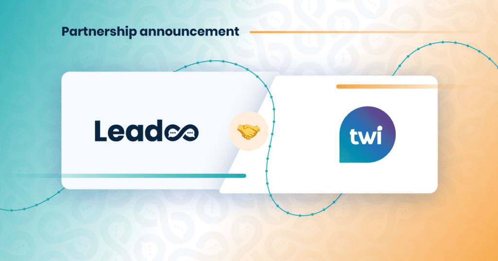 Partnership announcement: Leadoo and TWI