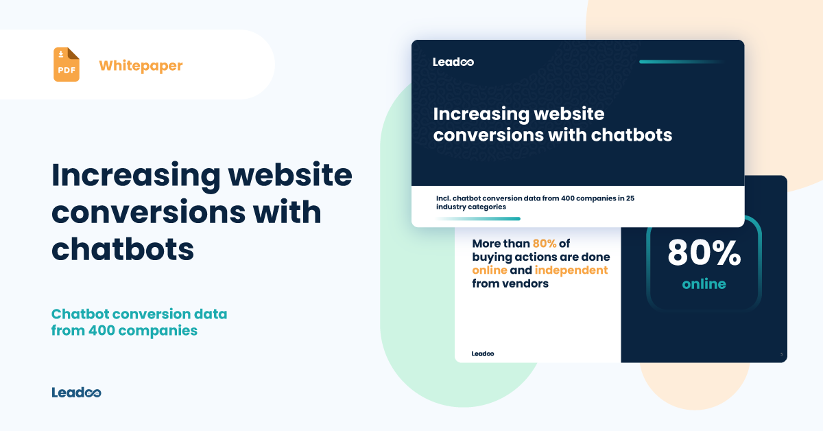 How to increase website conversions with chatbots