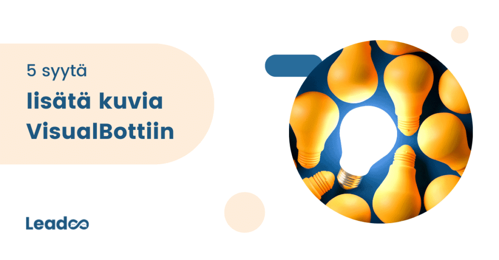 5 syytä lisätä kuvia VisualBottiin 1 visualbot kuvatvisualbot visualbot 5 syytä lisätä kuvia VisualBottiin