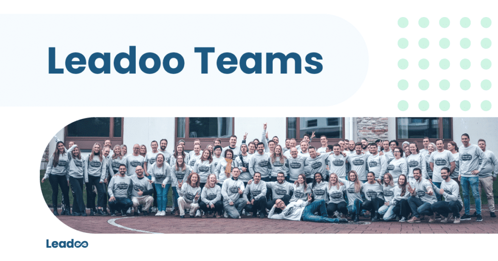 Teams Featured Leadoo preview eng säljare Säljare