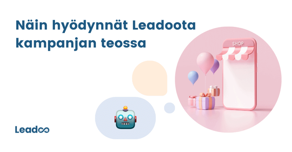 kampanja leadoo leadoo sales Uusi ominaisuus: Leadoo Sales