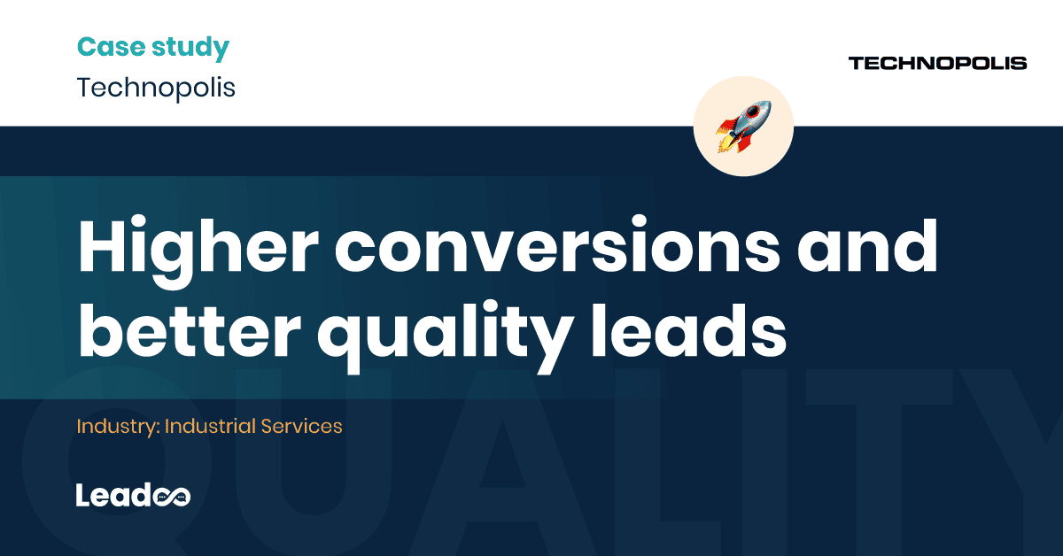 Higher conversions and better quality leads
