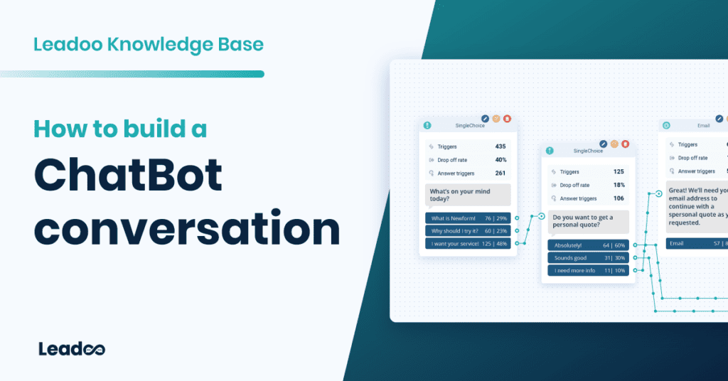 Build a chatbot conversation featured leadoo user types What’s the difference between the user types?