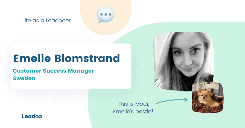 Emelie Blomstrand life as a leadoo er