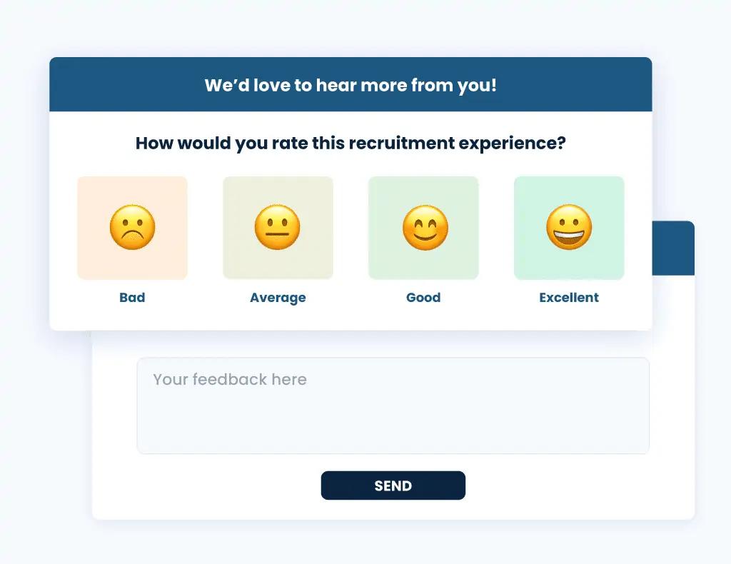Use case Recruitment experience survey recruitment Rekrytering