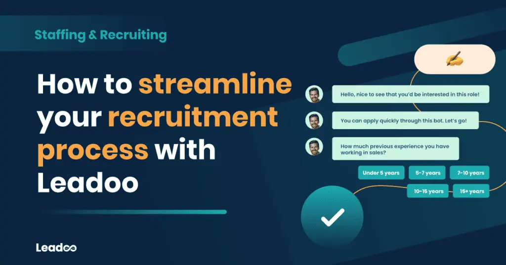 recruitment process with Leadoo recruitment How to streamline your recruitment process with Leadoo