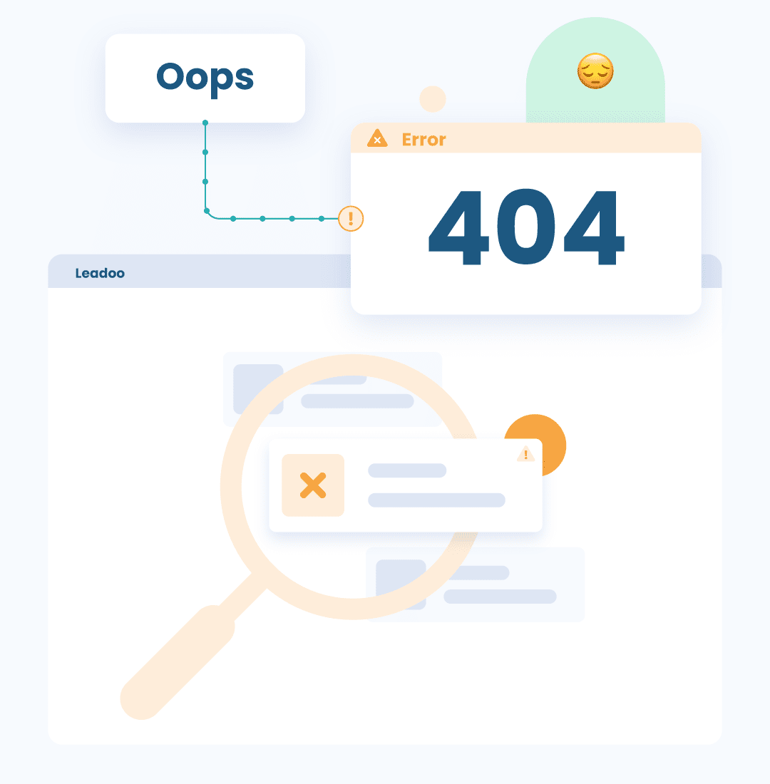 404 page V02 Myytit murtoon: 5 uskomusta konversioista ja konversio-optimoinnista