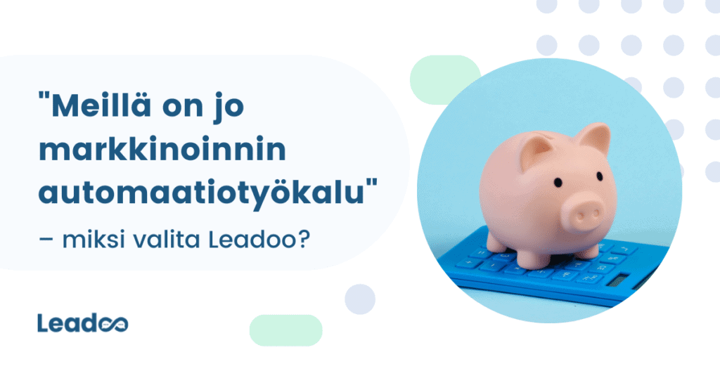 Markkinoinnin automaatio talouselämä Talouselämä listasi Suomen Top10 lupaavinta startupia. Leadoo Marketing Technologies taas mukana listalla