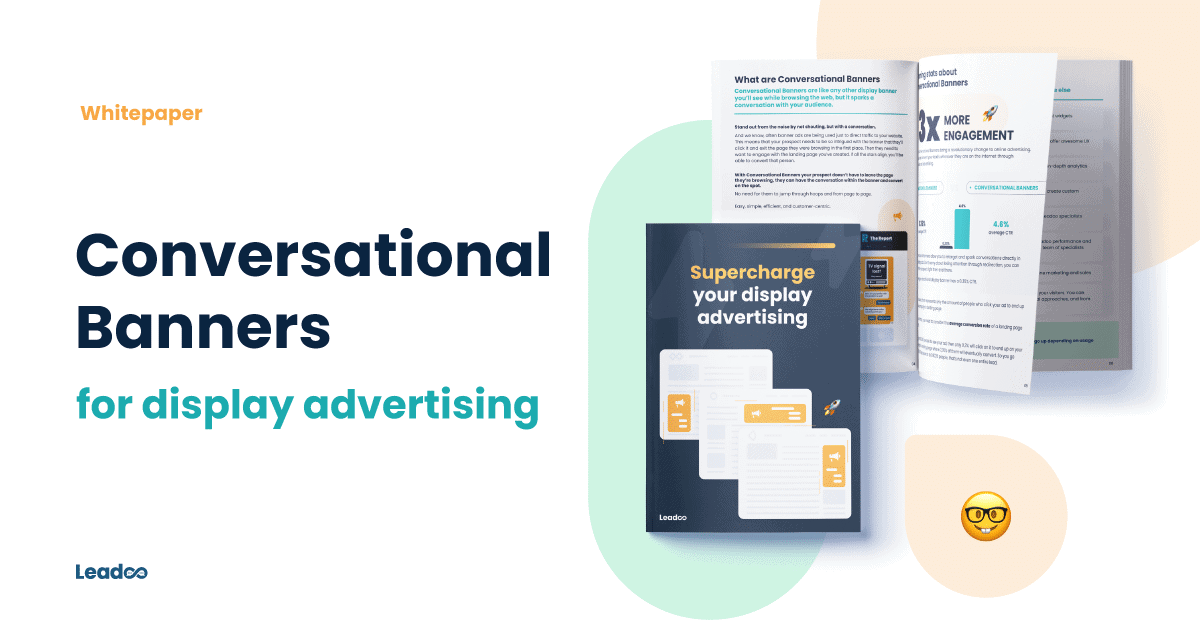 Conversational Banners for display advertising