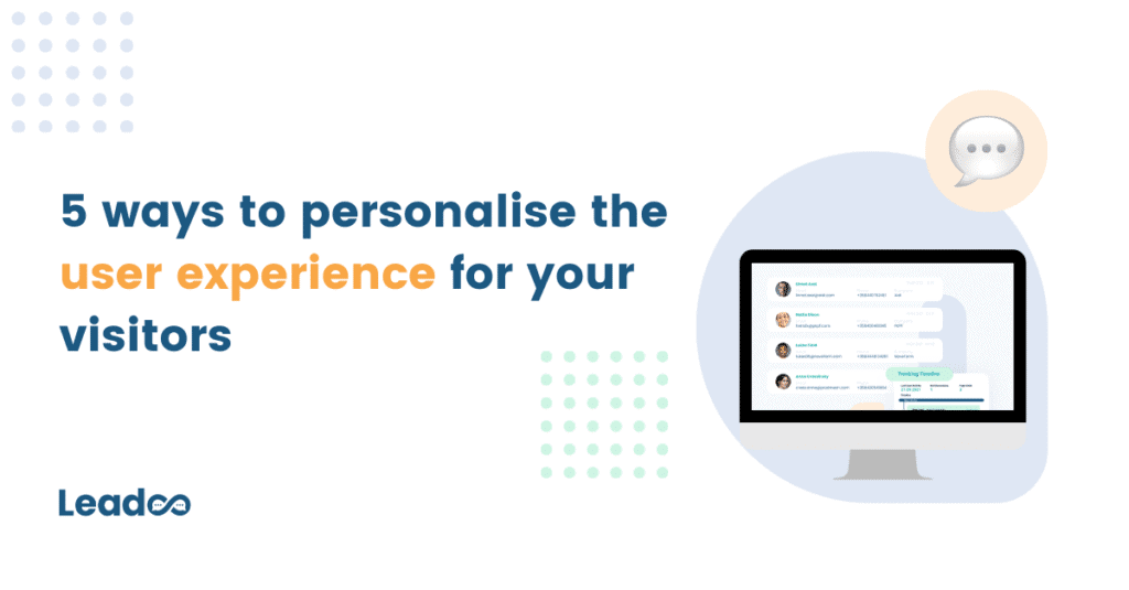 personalise user experience blog image