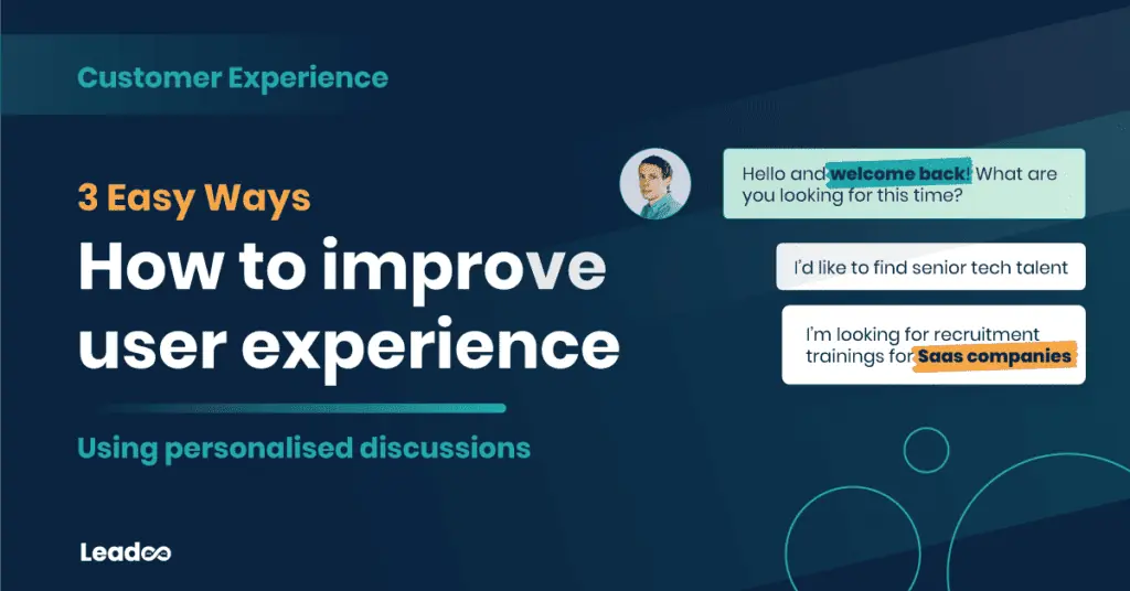 3 easy ways to improve user experience using personalised discussions