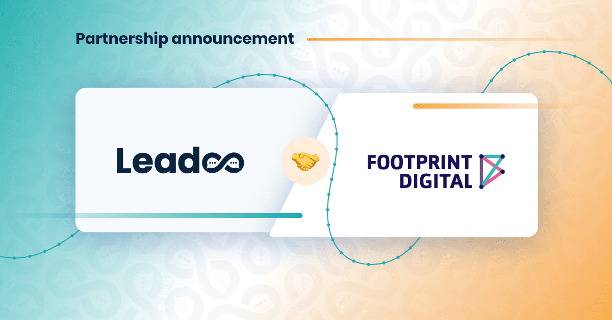 Partnership announcement: Leadoo and Footprint Digital