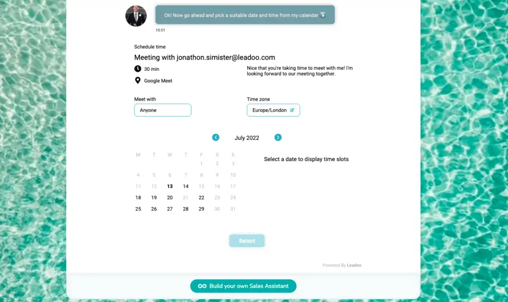 Screenshot 2022 07 13 at 10.52.00 Leadoo sales assistant Leadoo Sales Assistant in a nutshell