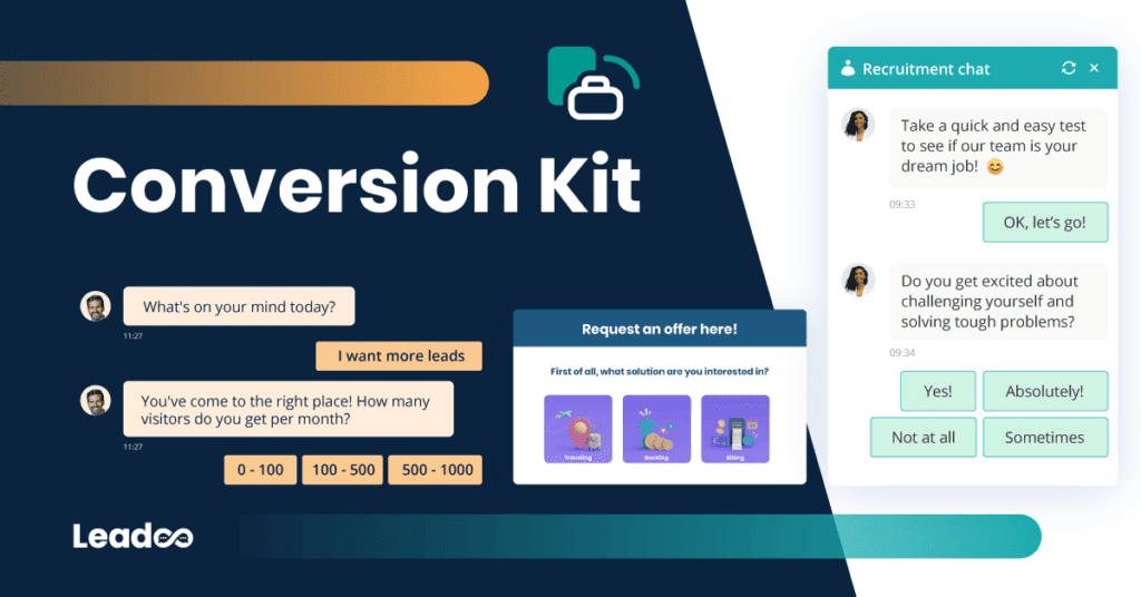 Conversion kit 3 featured Sales Assistant 2