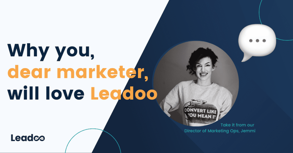 Marketers love Leadoo New release: Leadoo Website Analytics