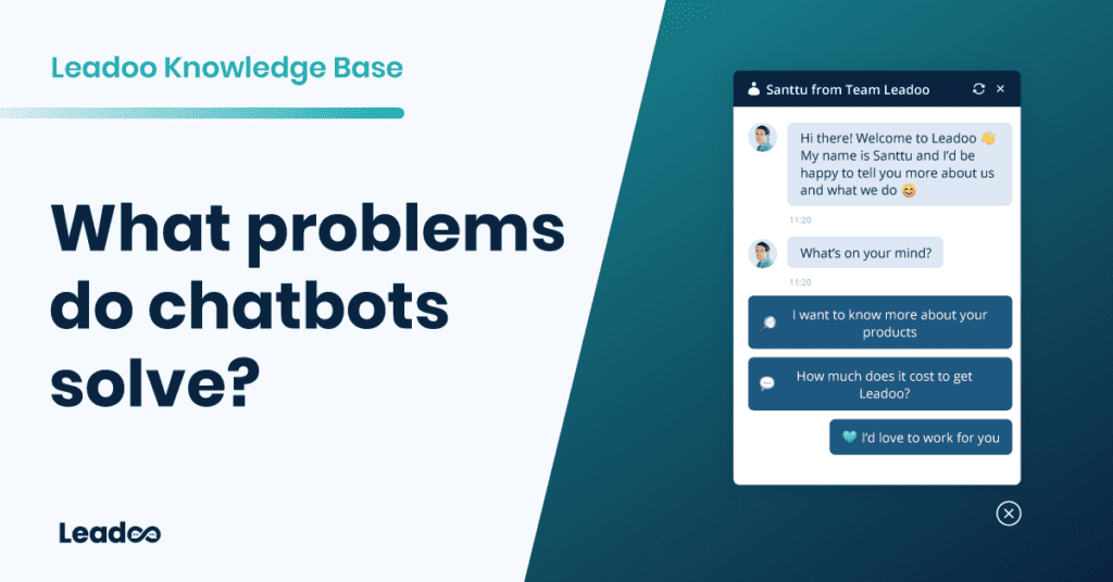 What Problems Do Chatbots Solve Featured