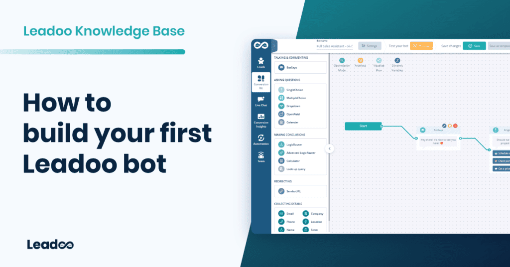 build your first LEadoo bot Featured How to change Bot Icon and Bot nickname