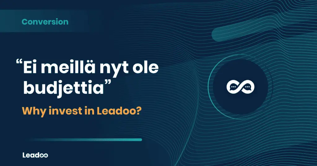 why invest in Leadoo talouselämä Talouselämä listasi Suomen Top10 lupaavinta startupia. Leadoo Marketing Technologies taas mukana listalla