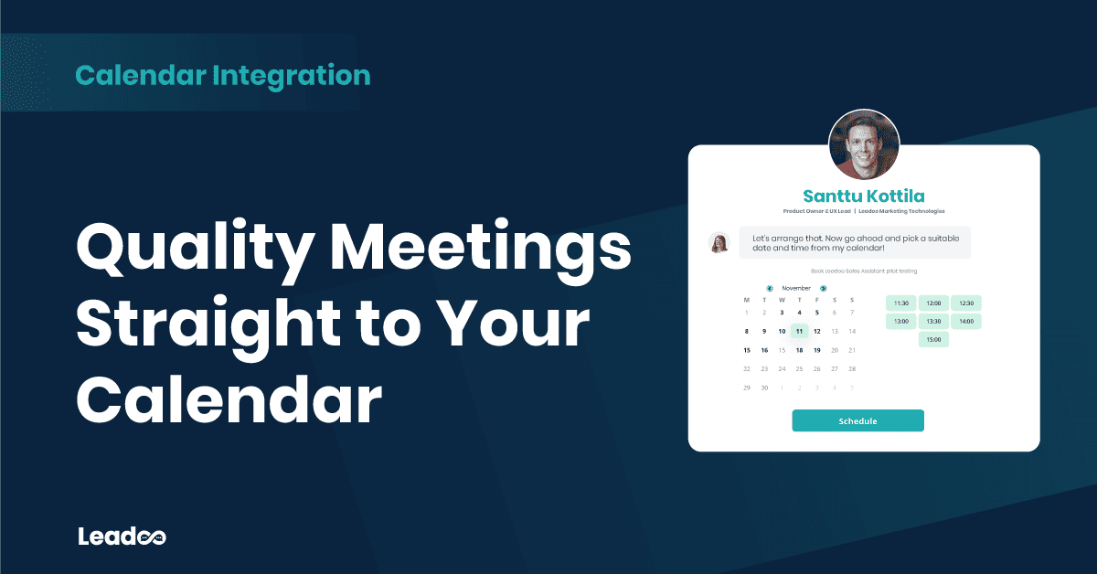 Calendar Integration Quality Meetings Straight to Your Calendar