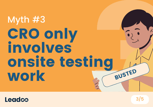 Onsite Testing CRO Myth