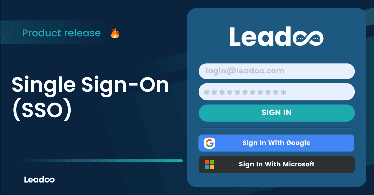 New Product Feature: Single Sign On (SSO) Login