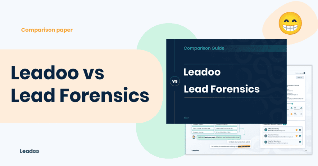 Leadoo vs Lead Forensics