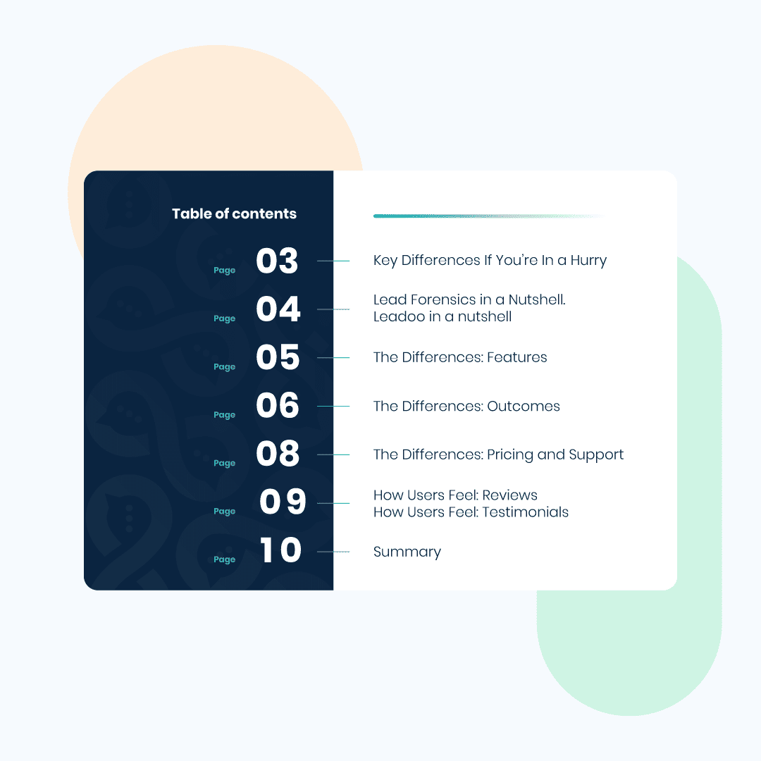 Lead Forensics vs Leadoo: A Comparison Guide 62 Lead Forensics vs Leadoo Im 02 Leadforensics Leadoo