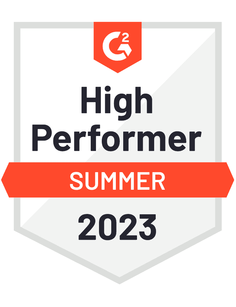 G2 High Performer - Summer