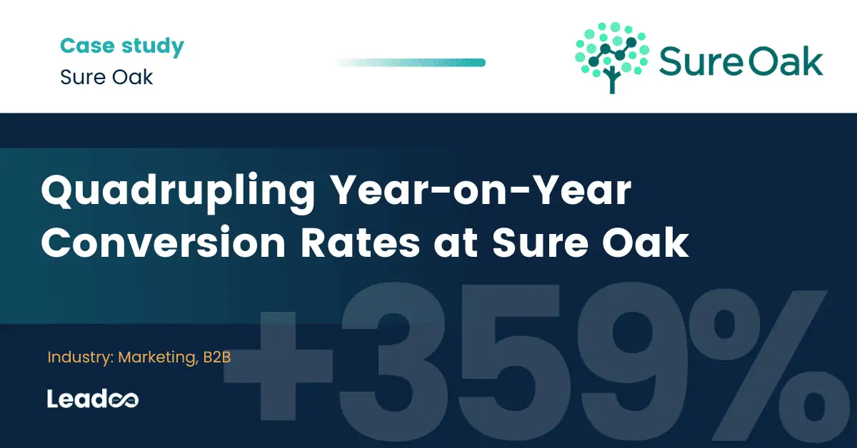 Quadrupling Year-on-Year Conversion Rates at Sure Oak