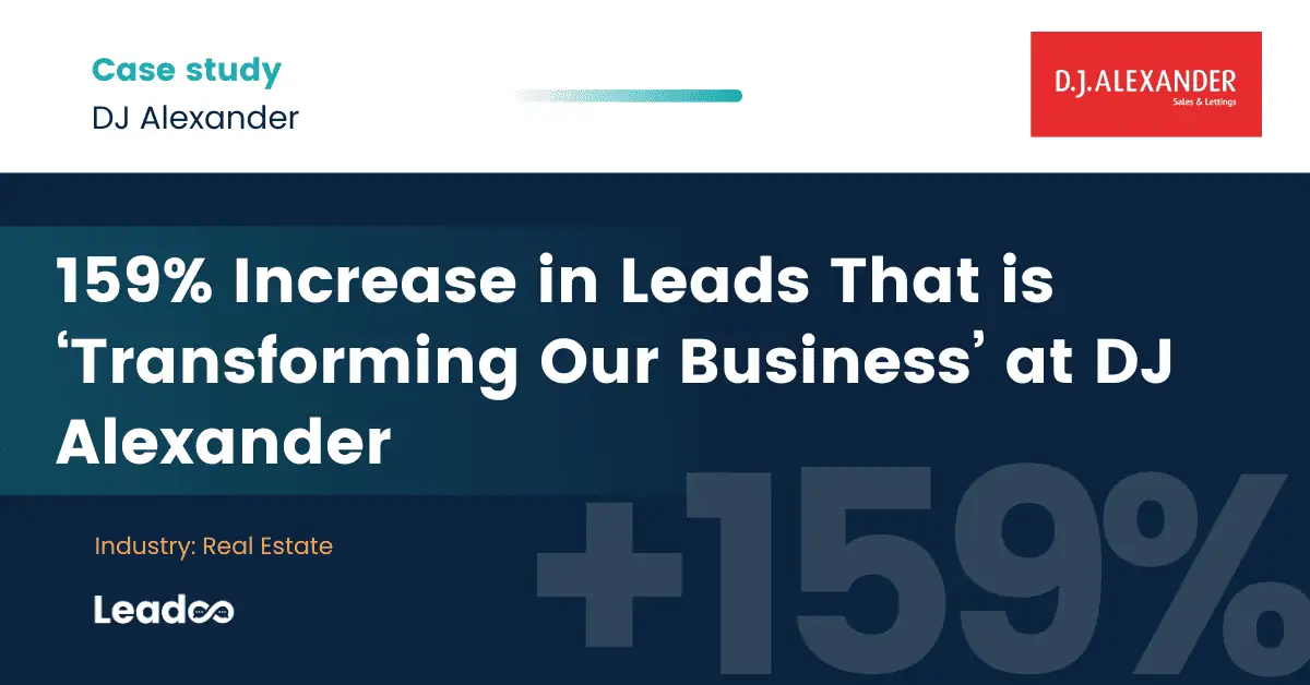 159% Increase in Leads That is ‘Transforming Our Business’ at DJ Alexander
