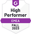 High Performer EMEA Fall Portland Training Increasing year-on-year website leads 216% with Portland Training