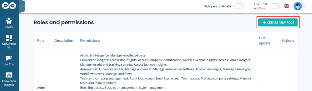 User Types and How to Create a Role with Custom Permissions 2 User types How to create a custom role
