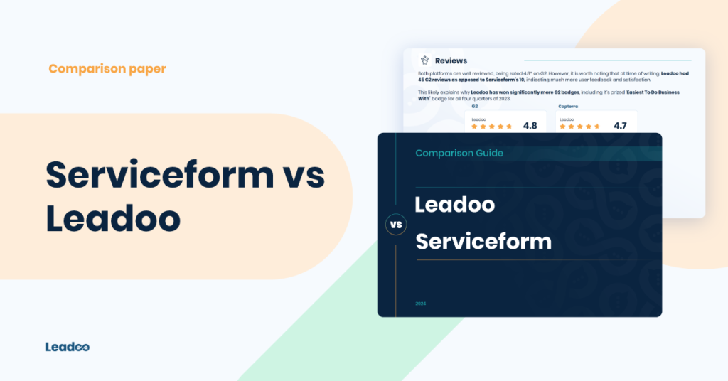 Serviceform vs Leadoo featured 02 How to set up links in Leadoo Bots