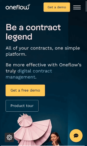 Oneflow Homepage 12 x ROI Oneflowlle digitaalisen kasvun keskellä