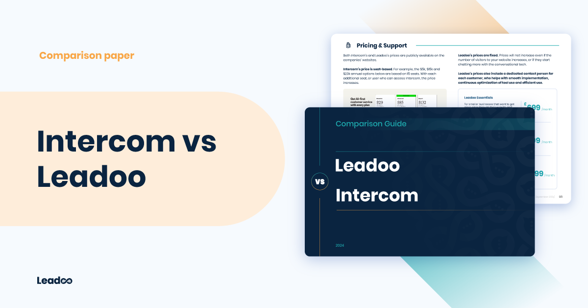 Intercom vs Leadoo: A comparison guide