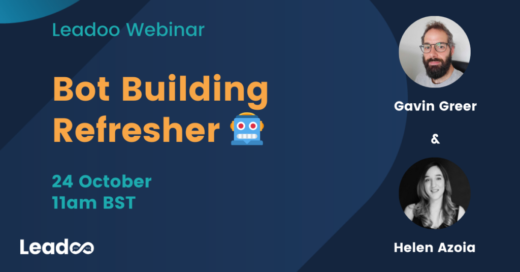 Bot building refresher webinar