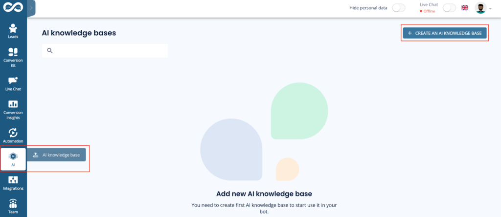 AI knowledge bases Leadoo ai Leadoo AI: What is a Knowledge Base and How to Build One